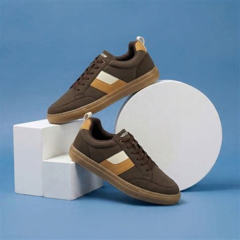 Buy Mochi Men Brown Casual Sneakers Online | SKU: 71-525-12-39 – Mochi ...