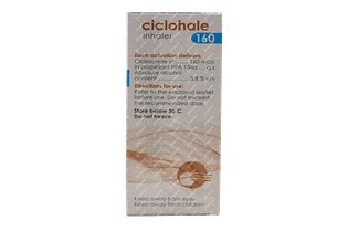 Ciclohale 160 Mcg Inhaler 120 Mdi - Uses, Side Effects, Dosage, Price ...