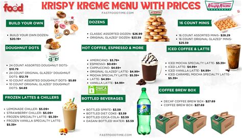 Krispy Kreme Menu With Prices | Order Online Delivery