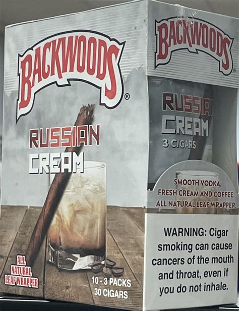 Backwoods Russian Cream Cigars - Cheap Little Cigars