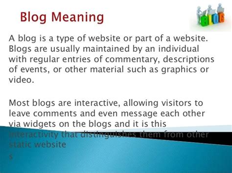 Blogger Meaning 的图像结果
