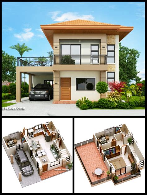 Open 2 Story House Plans Modern