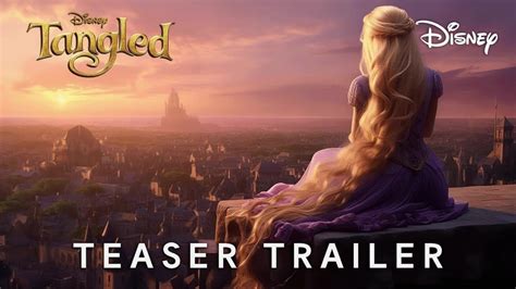 Tangled Live Action Trailer(2025) Disney & Florence Pugh(4K) rapunzel ...