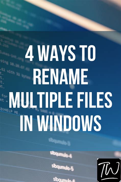 Image result for Rename Multiple Files