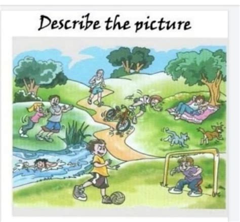 describe the image in English - Brainly.in