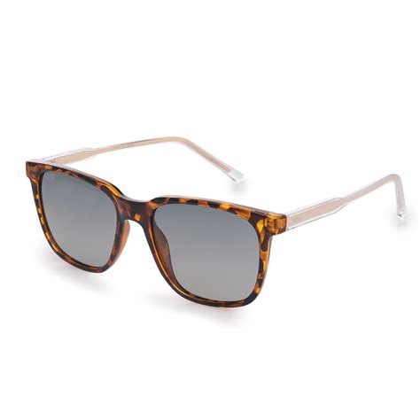 Sorya | Tiger Texture Extra-Large Full Rim Square Sunglasses for Men ...