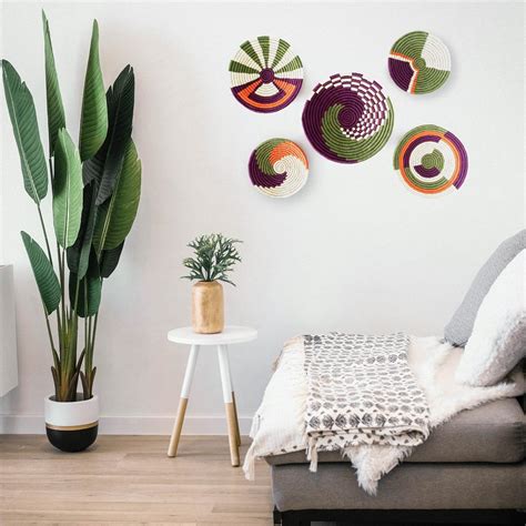 Multi-coloured Festive Wall Decor (Set of 5) | KalaGhar