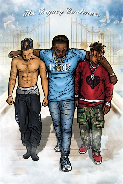 Download Xxxtentacion And Juice Wrld And Ski Mask Wallpaper ...