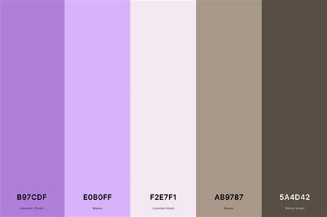 25 best mauve color palettes with names and hex codes – Artofit