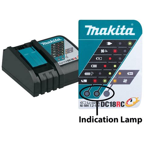 Makita DC18RC 18v Li-Ion Fast Battery Charger 7.2-18v | Power Tool World