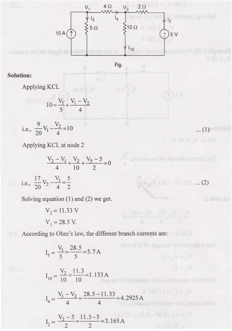 Image result for How to Do Problems Using Nodal Analysis