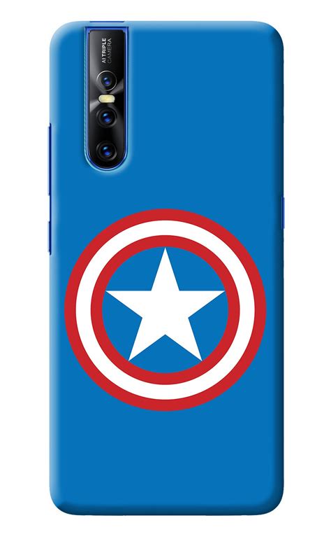 Save Big: Get the Captain America Logo Vivo V15 Pro Back Cover - Shop ...