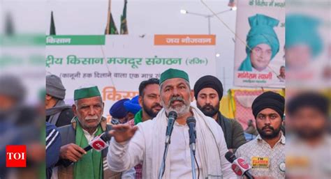 Farmers protest: BKU spokesperson says dialogue only way, ready for ...