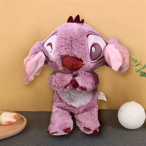 11in Anxiety Relief Breathing Stitch Plush, Cartoon Stitch Plushies ...