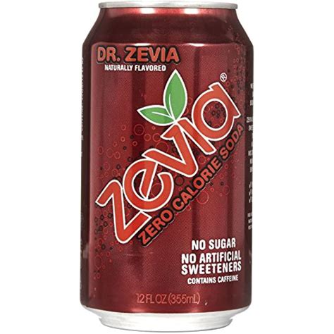 Zevia All Natural Diet Soda - Dr. Zevia - 12 Ounces - 6 Cans - Walmart.com