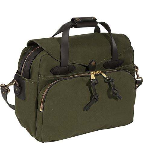 Buy Filson Padded Laptop Bag/Briefcase (Otter Green) at Amazon.in