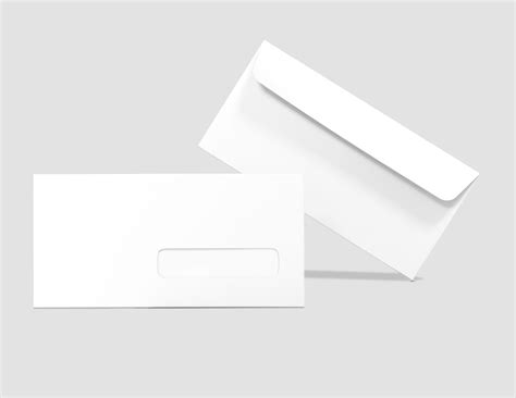 Free Printable Window Envelope Template (Word, Illustrator, GDocs ...