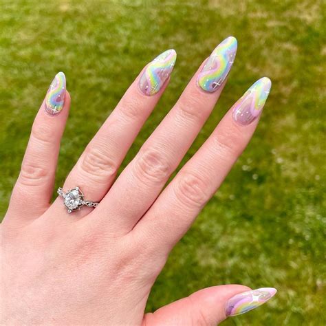 20+ Rainbow Nail Designs To Upgrade Your Manicure - Sweet Money Bee