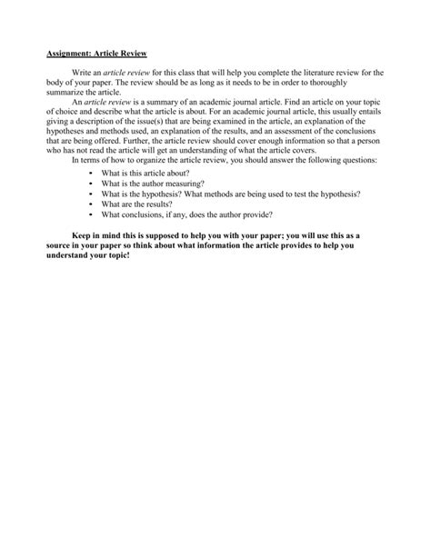 Image result for Article Assignment