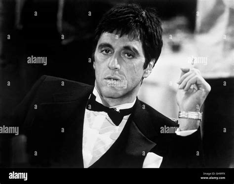 Scarface movie al pacino Black and White Stock Photos & Images - Alamy