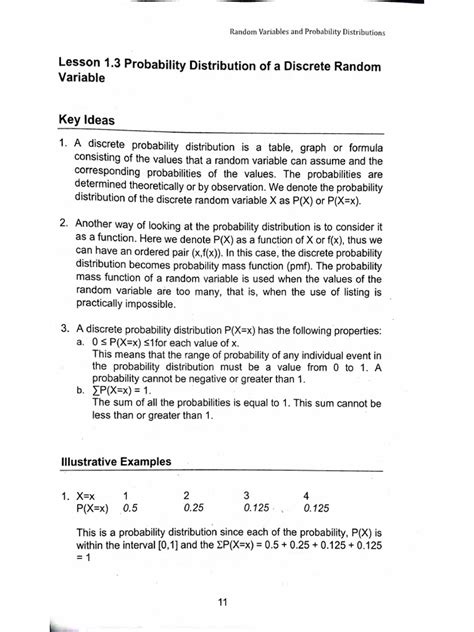Image result for Probability Distribution Function PDF for a Discrete Random Variable