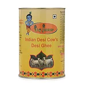 Brij Gauras A2 Pathmeda Cow Ghee 1L | Bilona | Traditionally Churned ...