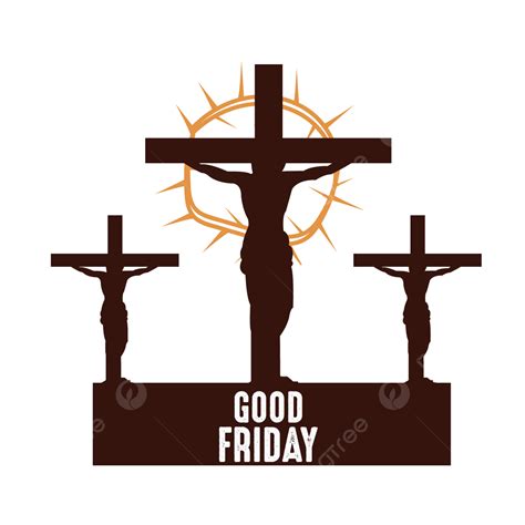 Good Friday Cross Clipart Transparent Background, Good Friday Cross ...