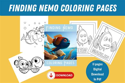 Finding Nemo Bloat Coloring Pages