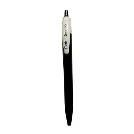 Flair Ezee Click Ball Pen Pack Of 20 (Black) : Amazon.in: Office Products