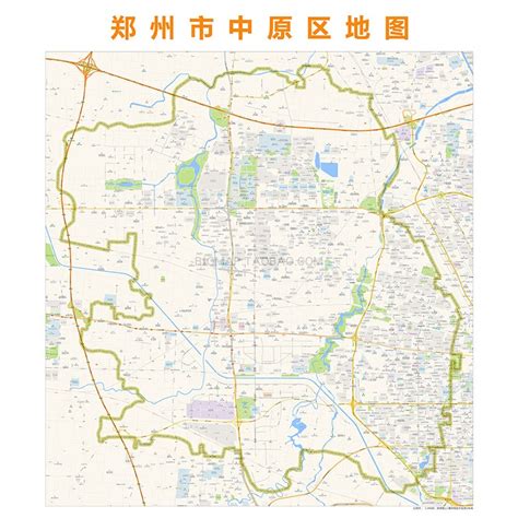 郑州市中原区地图,中原区范围(第4页)_大山谷图库