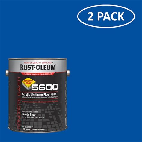 Rust-Oleum Concrete Saver Safety Blue Gloss Interior/Exterior Porch and ...