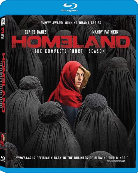 Homeland: The Complete Fourth Season Blu-ray: Amazon.in: Claire Danes ...