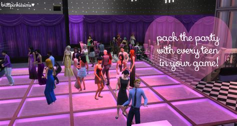 Image result for Sims 4 Prom Mod