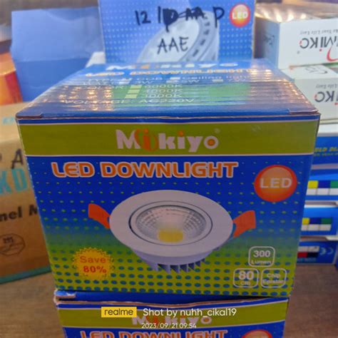 Jual lampu downlight LED mikiyo putih - Jakarta Pusat - sya'nuh ...