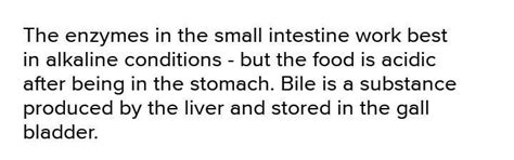 How does the food substances changes into acidic medium - Brainly.in