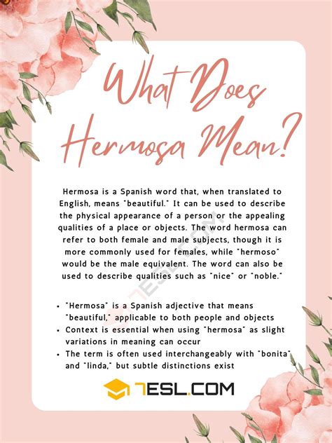 What Does Que Bonita Mean at Brianna Kepert blog