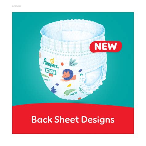 Pampers Rash Protection Pants Diapers, Size 4, 9-14kg, Value Pack, 24 ...