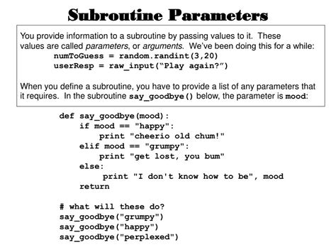 Image result for Returning Subroutine Values in Python