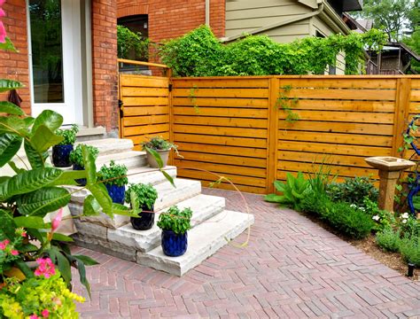 Horizontal Wood Fence Designs