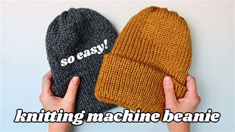 Knitting Machine Hat Patterns 的图像结果
