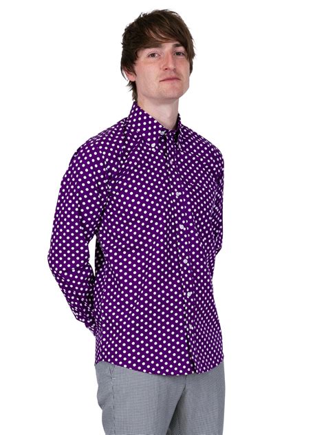Men's Polka-Dot Shirts | Relco London