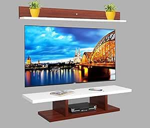Odestar REX Engineered Wood TV Entertainment Unit Set Top Box Stand ...