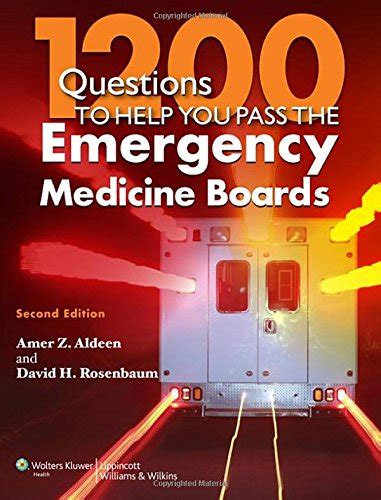 Buy 1200 Questions to Help You Pass the Emergency Medicine Boards Book ...