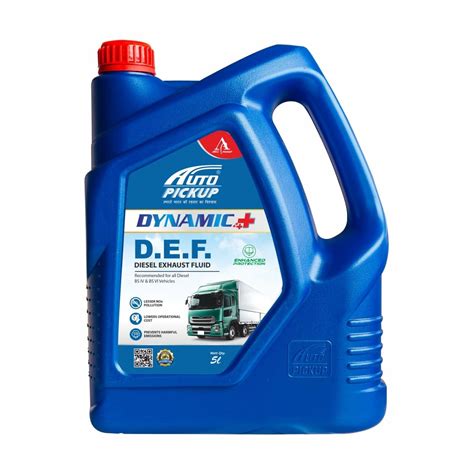 Auto Pickup 5L Dynamic Plus DEF ECO BLUE Diesel Exhaust Fluid For BS-6 ...