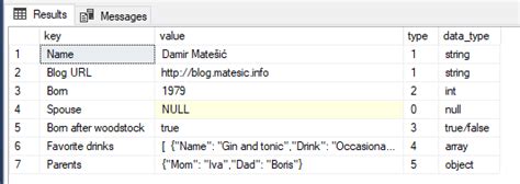 Image result for MS SQL Complex JSON