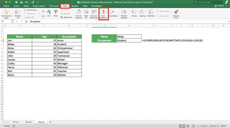 Image result for Column Numbers for VLOOKUP