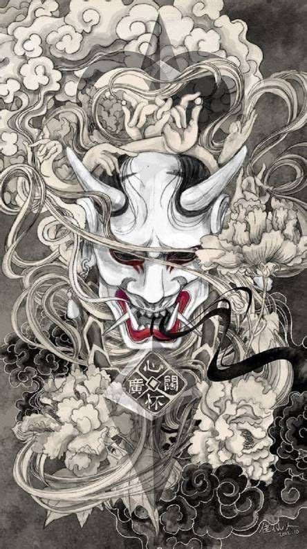 250+ Hannya Mask Tattoo Designs With Meaning (2024) Japanese Oni Demon