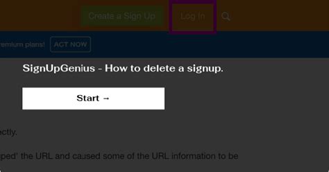 Image result for Tutorial for SignUpGenius