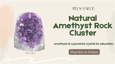 Watch Natural Amethyst Rock Cluster 314 grams on Amazon Live