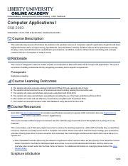Computer Applications Course 的图像结果